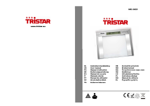 Manuale Tristar WG-2422 Bilancia