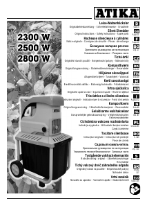 Manual Atika ALF 2800 Tocător grădină