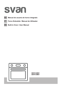 Manual Svan SVH124X1 Oven