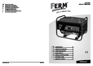 Manual FERM PGM1006 Generator