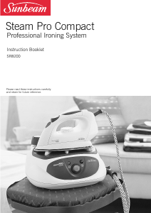 Manual Sunbeam SR8200 Steam Pro Compact Iron