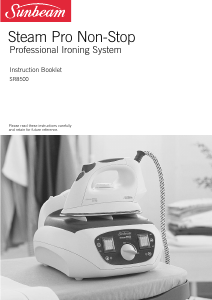 Manual Sunbeam SR8500 Steam Pro Non-Stop Iron