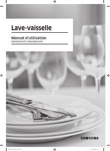 Mode d’emploi Samsung DW60M9550FW Lave-vaisselle
