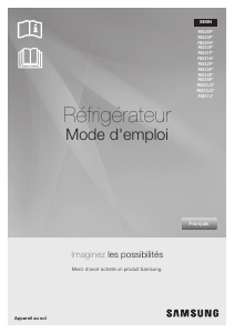 Mode d’emploi Samsung RB31FSJNDWW1EF Réfrigérateur combiné