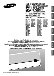 Bruksanvisning Samsung SH07APGX Luftkonditionering