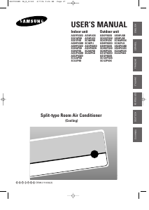 Bruksanvisning Samsung SC12APGDX Luftkonditionering