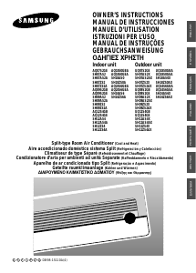 Bruksanvisning Samsung SH12AS4X Luftkonditionering