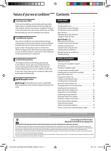 Manual Samsung AQV09UGEX Air Conditioner