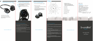 Bruksanvisning SoundBot SB220 Headset