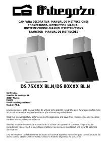 Mode d’emploi Orbegozo DS 75160 N Hotte aspirante