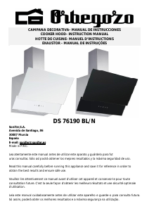 Manual Orbegozo DS 76190 N Cooker Hood
