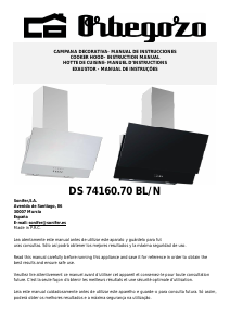 Bruksanvisning Orbegozo DS 74160 N Köksfläkt