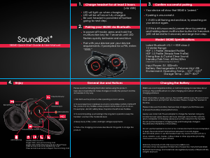Bruksanvisning SoundBot SB240 Headset