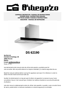 Bruksanvisning Orbegozo DS 62190 IN Köksfläkt