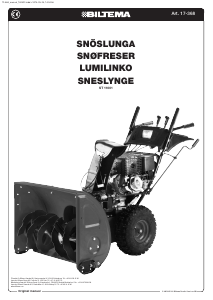 Käyttöohje Biltema ST 11001 Lumilinko
