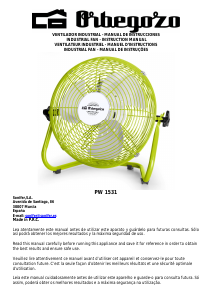 Handleiding Orbegozo PW 1531 Ventilator