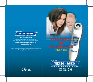 Instrukcja Tech-Med TM-100 Termometr