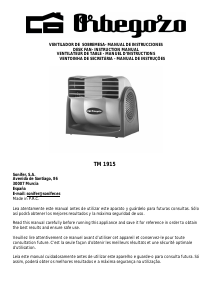Handleiding Orbegozo TM 1915 Ventilator