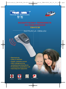 Instrukcja Tech-Med TM-F03B Termometr