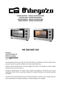 Manual de uso Orbegozo HO 310 Horno