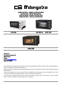 Manual de uso Orbegozo HOT 397 Horno