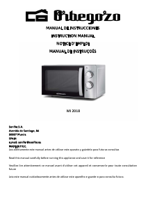 Manual Orbegozo MI 2018 Micro-onda