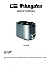 Manual Orbegozo TO 5020 Toaster