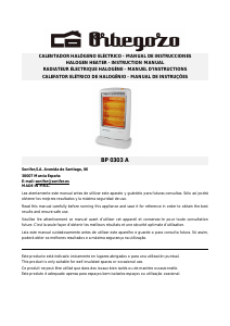 Manual Orbegozo BP 0303 A Aquecedor