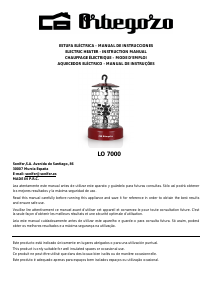 Manual Orbegozo LO 7000 Aquecedor