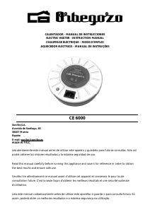 Manual Orbegozo CE 6000 Aquecedor