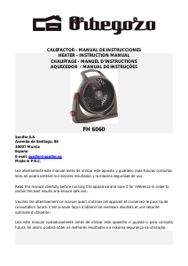 Manual Orbegozo FH 6060 Aquecedor