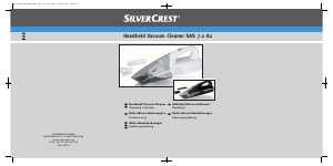Brugsanvisning SilverCrest IAN 69898 Håndstøvsuger