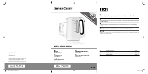 Manual SilverCrest SWKCD 3000 A1 Kettle