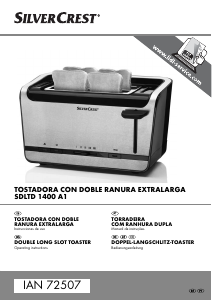 Bedienungsanleitung SilverCrest SDLTD 1400 A1 Toaster