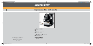 Mode d’emploi SilverCrest IAN 66926 Machine à expresso