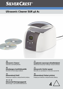 Manual SilverCrest IAN 67149 Ultrasonic Cleaner