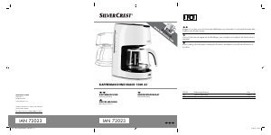 Bedienungsanleitung SilverCrest SKACD 1000 A1 Kaffeemaschine