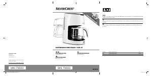 Manual SilverCrest SKACD 1000 A1 Coffee Machine