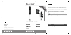 Manual SilverCrest SSM 600 B2 Blender de mână