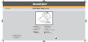 Bedienungsanleitung SilverCrest IAN 68612 Handmixer