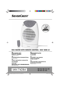 Manual SilverCrest IAN 74284 Heater