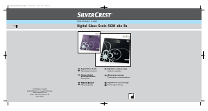 Manual SilverCrest IAN 69042 Scale