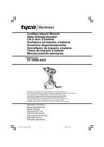 Mode d’emploi Tyco IT-1000-023 Visseuse à choc
