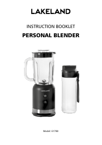 Bruksanvisning Lakeland 61780 Blender