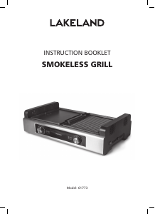 Bruksanvisning Lakeland 61773 Bordgrill