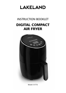 Manual Lakeland 61772 Digital Compact Deep Fryer