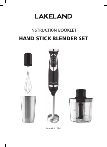 Bruksanvisning Lakeland 61778 Stavmixer