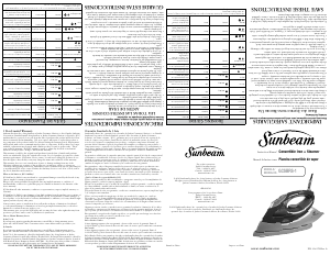 Manual de uso Sunbeam GCSBRS-1 Plancha