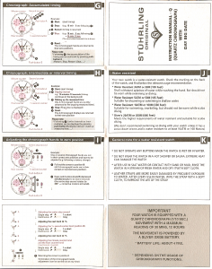 Handleiding Stührling 63D2 Symphony Horloge