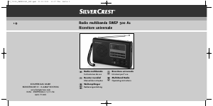 Bedienungsanleitung SilverCrest SWEP 500 A1 Radio